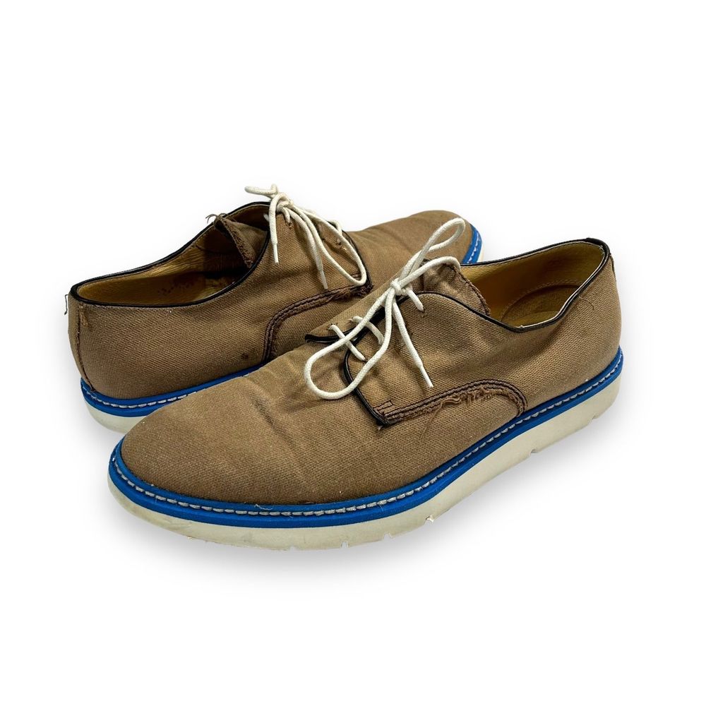 Barney’s New York Canvas Oxford Shoes